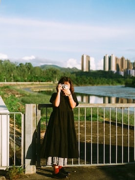 「DW（ディーダブリュー）のアイテム」を使った、szehangzzさん（レディース・158cm）の夏コーディネート