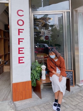 「Jack Willsのアイテム」を使った、szehangzzさん（レディース・158cm）の秋コーディネート