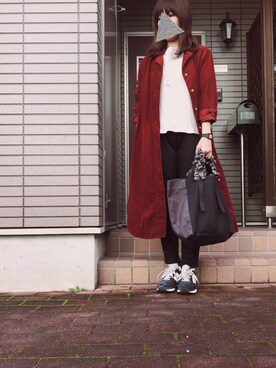「ラドロー」｜しおりさん（レディース・159cm）の秋コーディネート