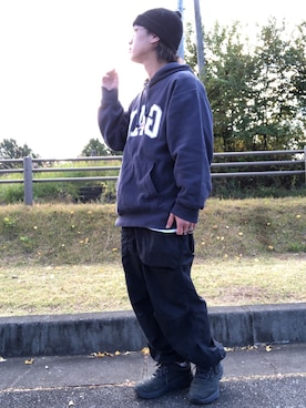 Gap ギャップ のパーカー その他 を使ったメンズ人気ファッションコーディネート Wear