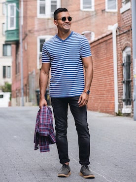 「menswear」｜「アイテム（その他シューズ）」を使った、diegodowntownさん（メンズ・180cm）の秋コーディネート