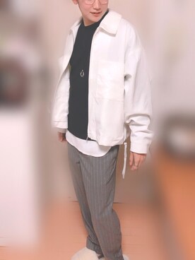 まぁさんさん（メンズ・170cm）の春コーディネート