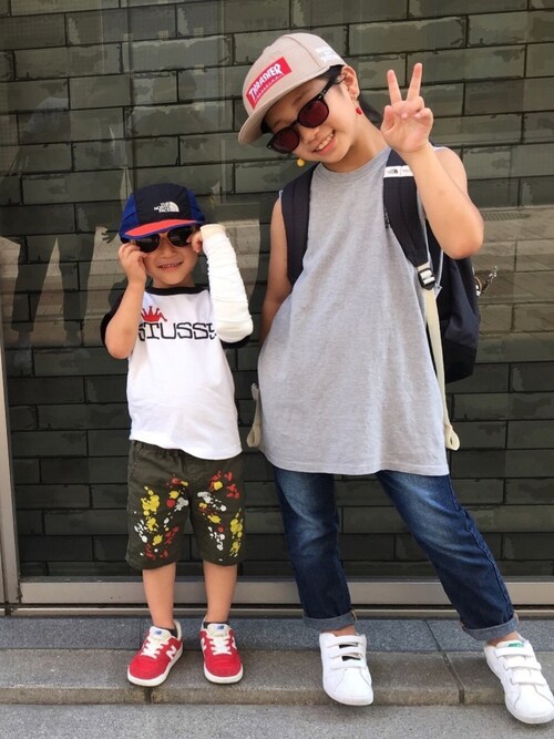 S Thrasherのキャップを使ったコーディネート Wear