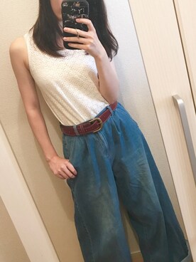「iFace（アイフェイス）のアイテム（その他）」を使った、zinyさん（レディース・161cm）の夏コーディネート