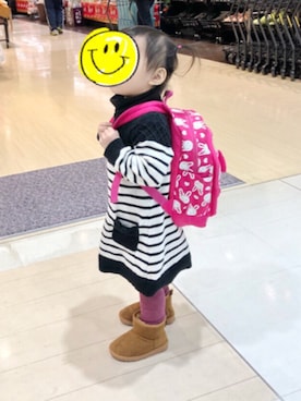 みぃ. さぁさん（キッズ・90cm）の冬コーディネート