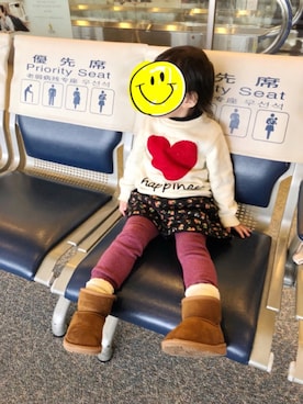 みぃ. さぁさん（キッズ・90cm）の冬コーディネート