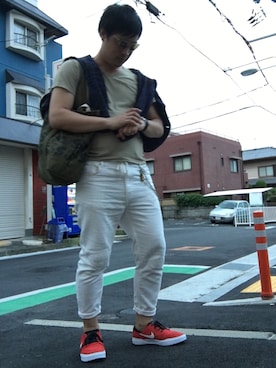 「YEVS（イーブス）のアイテム（ジャケット/アウター）」を使った、ＤＴさん（メンズ・177cm）の春コーディネート
