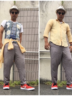 「アイテム（インテリア）」を使った、ＤＴさん（メンズ・177cm・20代）の夏コーディネート
