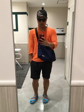 「GRIFFIN（グリフィン）のアイテム」を使った、ＤＴさん（メンズ・177cm）の夏コーディネート