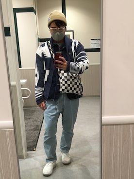 「SMITH'S（スミス）のアイテム（ジャケット/アウター）」を使った、ＤＴさん（メンズ・177cm）の秋コーディネート