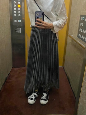 「FREAK'S STORE（フリークスストア）のアイテム（リング）」を使った、RICOさん（レディース・155cm）の春コーディネート