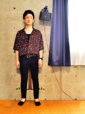 とうゆのこさん（メンズ・167cm）の夏コーディネート