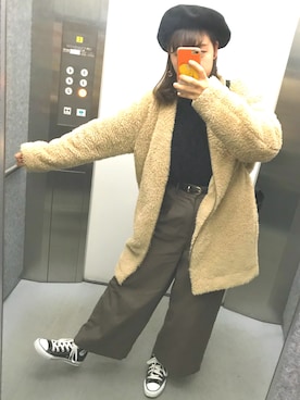 Aoiさん（レディース・158cm）の冬コーディネート