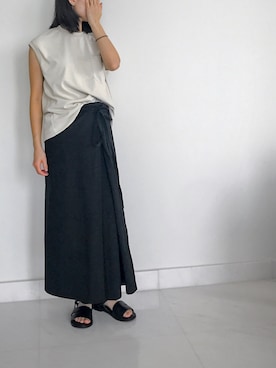 「MUJI」｜「アイテム（アクセサリー）」を使った、aizuさん（レディース・156cm）の秋コーディネート
