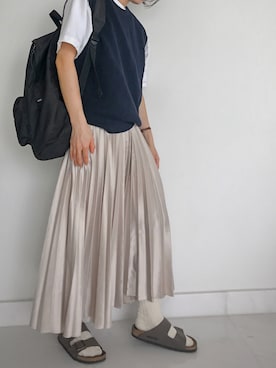 「PINE FORT（パインフォート）のアイテム」を使った、aizuさん（レディース・156cm）の冬コーディネート