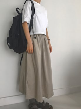 「PINE FORT（パインフォート）のアイテム」を使った、aizuさん（レディース・156cm）の冬コーディネート