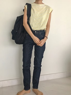 「PINE FORT（パインフォート）のアイテム」を使った、aizuさん（レディース・156cm）の春コーディネート