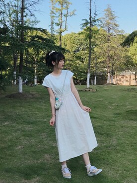 爱吃榛子酱的水怪さん（レディース・175cm）の春コーディネート