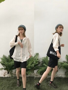 爱吃榛子酱的水怪さん(レディース・175cm)の秋コーディネート