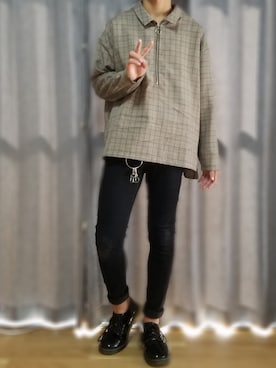 「DAISO（DAISO）のアイテム（アクセサリー）」を使った、やまと。さん（メンズ・168cm）の秋コーディネート