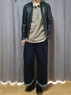やまと。さん（メンズ・168cm）の秋コーディネート