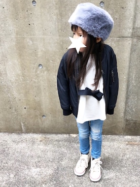 SORAさん（キッズ・100cm）の秋コーディネート