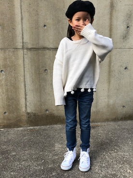 SORAさん（キッズ・110cm）の冬コーディネート