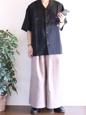 「CHAPS（チャップス）のアイテム（シューズ）」を使った、ぽんふーさん（メンズ・170cm）の春コーディネート