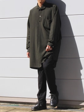 「Y's（ワイズ）のアイテム」を使った、yutakaさん（メンズ・173cm）の春コーディネート