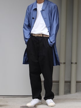 「SANYO（サンヨー）のアイテム」を使った、yutakaさん（メンズ・173cm）の夏コーディネート