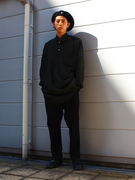 「Y's（ワイズ）のアイテム」を使った、yutakaさん（メンズ・173cm）の秋コーディネート