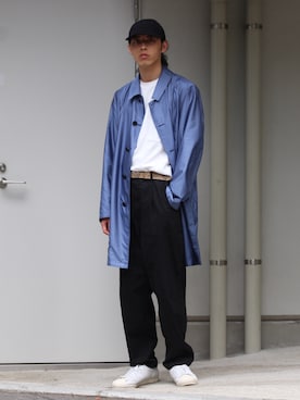 「SANYO（サンヨー）のアイテム」を使った、yutakaさん（メンズ・173cm）の秋コーディネート