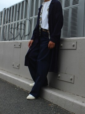 「BEN DAVIS（ベンデイビス）のアイテム」を使った、yutakaさん（メンズ・173cm）の秋コーディネート