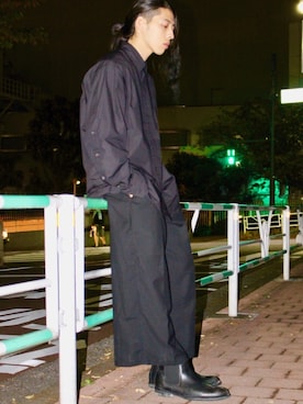 「DETAILS（ディテールズ）のアイテム」を使った、yutakaさん（メンズ・173cm）の秋コーディネート