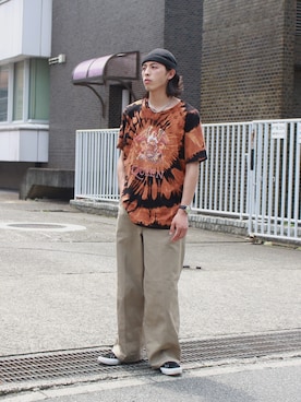 「BEN DAVIS（ベンデイビス）のアイテム」を使った、yutakaさん（メンズ・173cm）の夏コーディネート