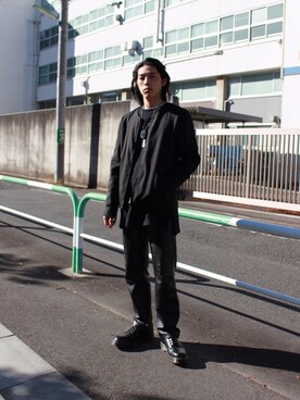 「Johnbull（ジョンブル）のアイテム」を使った、yutakaさん（メンズ・173cm）の冬コーディネート