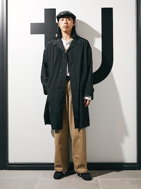 「BEN DAVIS（ベンデイビス）のアイテム」を使った、yutakaさん（メンズ・173cm）の春コーディネート
