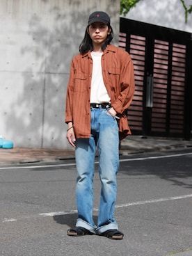 「BEAMS PLUS（ビームスプラス）のアイテム」を使った、yutakaさん（メンズ・173cm）の春コーディネート