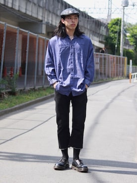 「schott（ショット）のアイテム」を使った、yutakaさん（メンズ・173cm）の春コーディネート