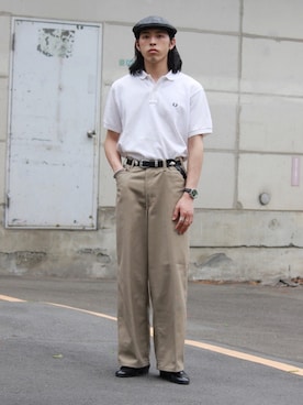 「BEN DAVIS（ベンデイビス）のアイテム」を使った、yutakaさん（メンズ・173cm）の春コーディネート