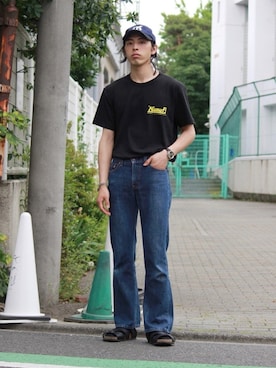 「TOKYO CULTUART by BEAMS（トウキョウカルチャートバイビームス）のアイテム」を使った、yutakaさん（メンズ・173cm）の春コーディネート