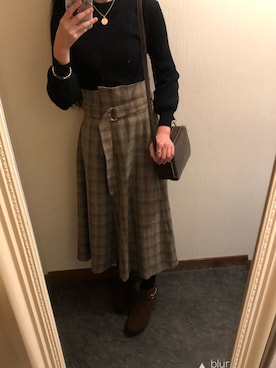 Izabellaさん(レディース・160cm)の冬コーディネート