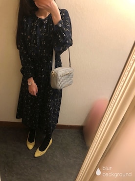 「Ray BEAMS（レイビームス）のアイテム（アナログ腕時計）」を使った、Izabellaさん（レディース・160cm）の冬コーディネート