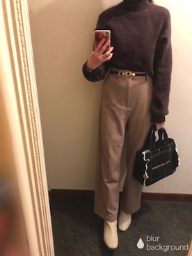 Izabellaさん(レディース・160cm)の冬コーディネート