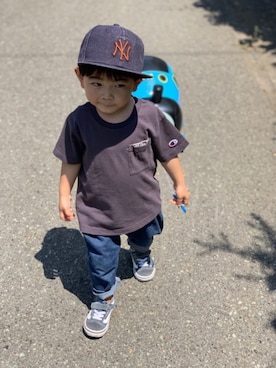 kote𓃬ichi𓃘さん（キッズ・90cm）の春コーディネート