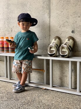 kote𓃬ichi𓃘さん（キッズ・74cm）の夏コーディネート