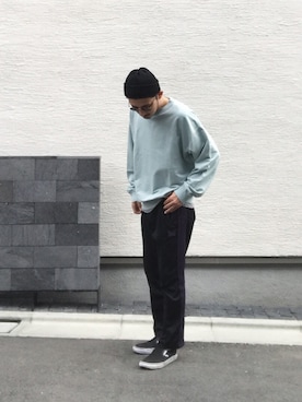 「AURALEE」｜mottimaさん（メンズ・174cm）の春コーディネート