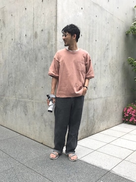 「AURALEE」｜mottimaさん（メンズ・174cm）の春コーディネート