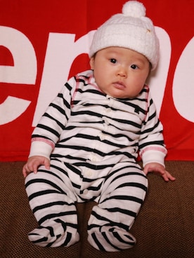 「babygap」｜「アイテム（その他トップス）」を使った、KIHOさん（レディース・155cm）の冬コーディネート