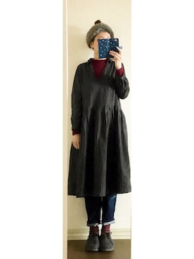 しほこさん(レディース・163cm)の冬コーディネート